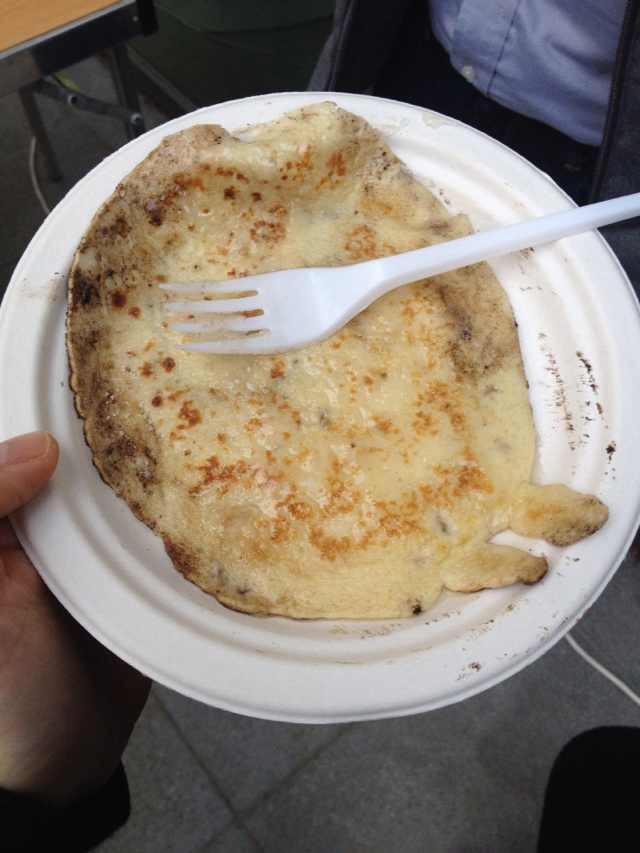 A resulting pankcake