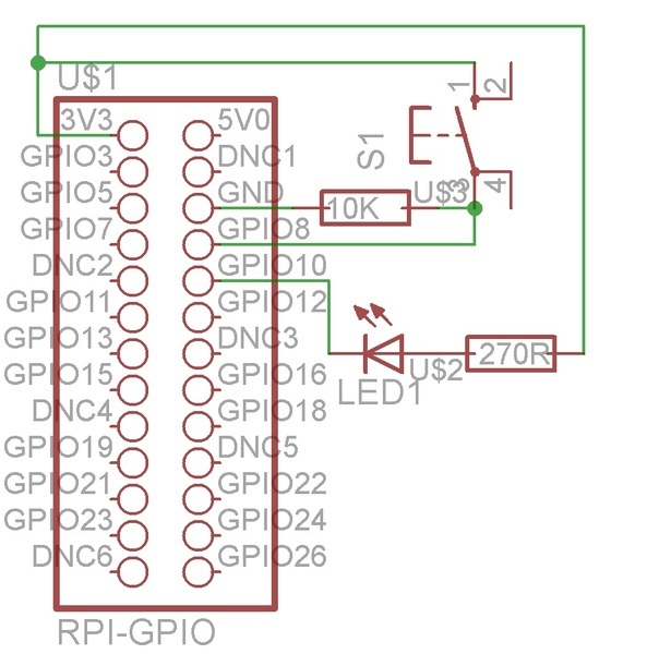 led switch circuit diagram