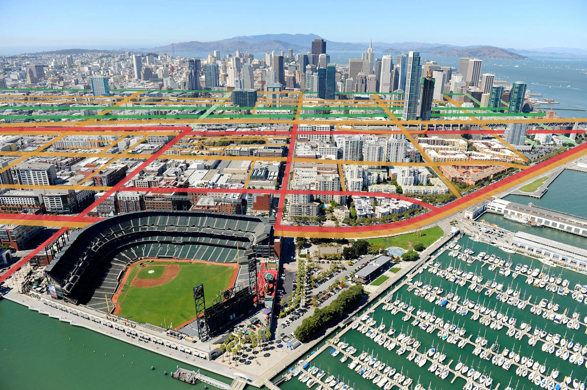 congestion around AT&T Park