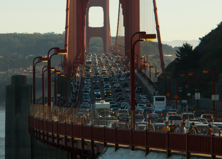 Golden Gate traffic