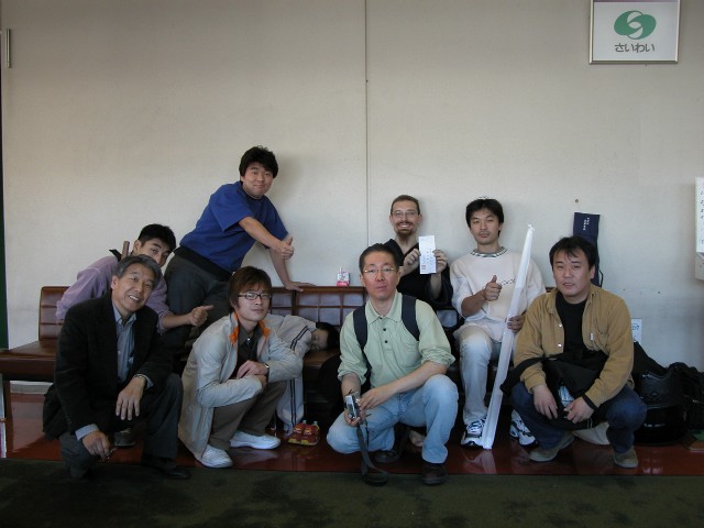 with my Toshiba Komukai friends...