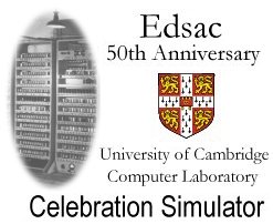 Edsac 50th Anniversary Celebration Simulator