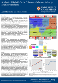 Analysis of Hybrid Cache Coherence Schemes in Large  Multicore Systems