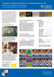 Cornsweet Surfaces for Selective Contrast Enhancement