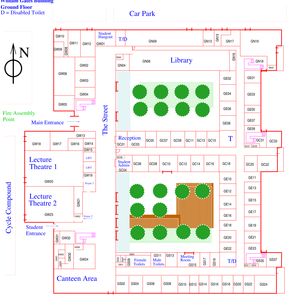 William Gates Building Ground Floor