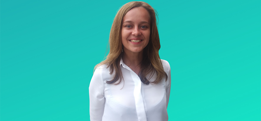 Image shows postdoc Ildiko Pete