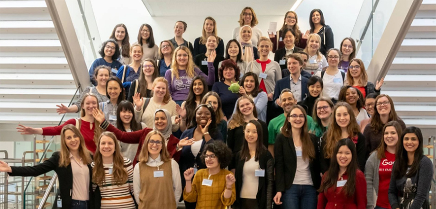 Image shows Mahwish Arif at the Oxbridge Women in Science Conference
