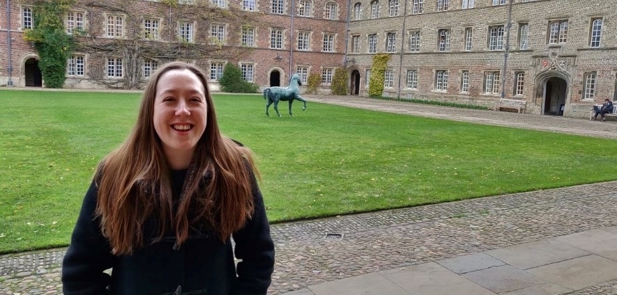 Image shows PhD student Sian Gooding