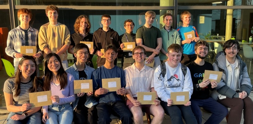 There were awards to recognise the work by our second-year undergraduates on their Group Design Projects.