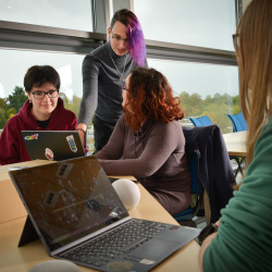 A PhD student supervising undergraduates
