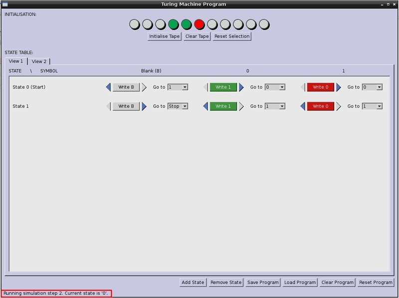 run/pause Turing machine program