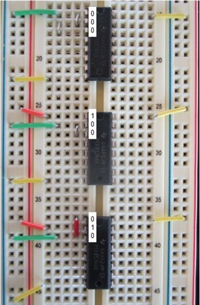 addresses of the i/o expanders