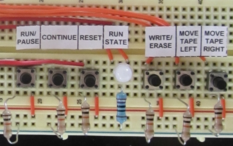 labels for switches and LEDs