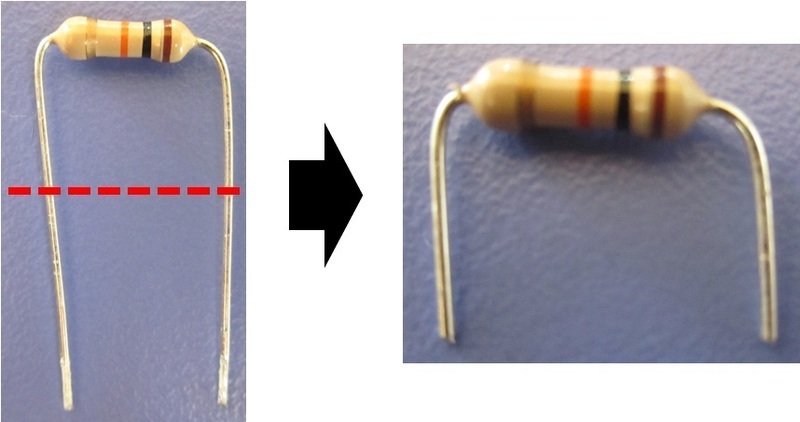 trimmed resistors