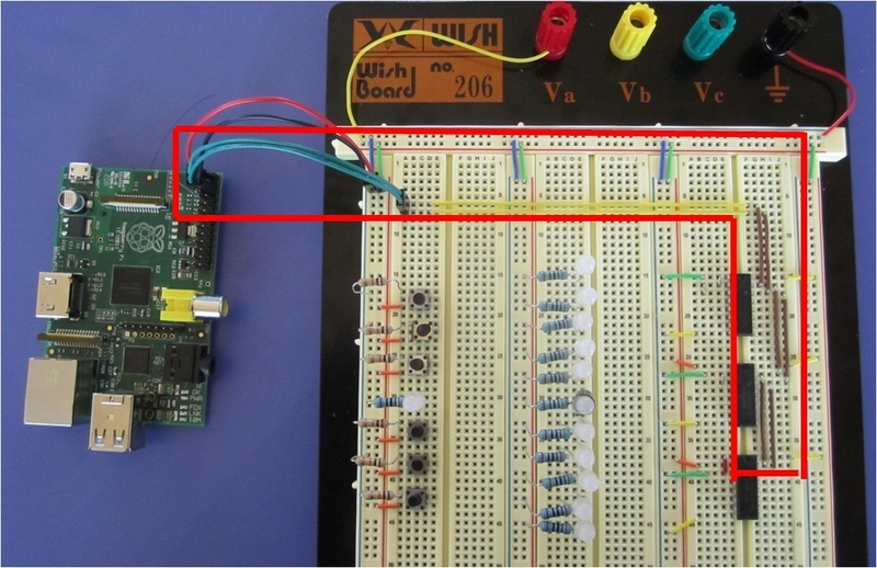 SDA and SCL breadboard connection
