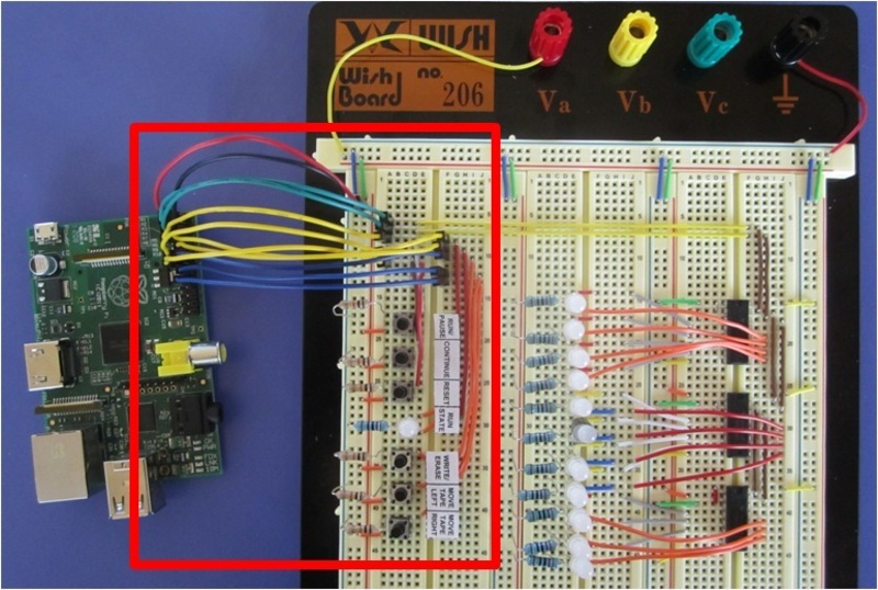 switch and LED layout