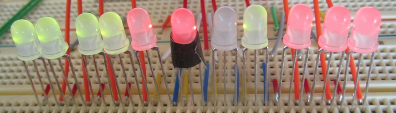 Turing tape LEDs