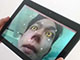EyeTab: Model-based gaze estimation on unmodified tablet computers
