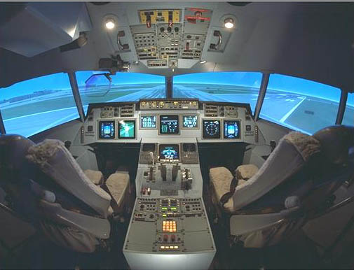 Simulator cockpit