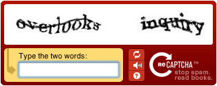 Example CAPTCHA
