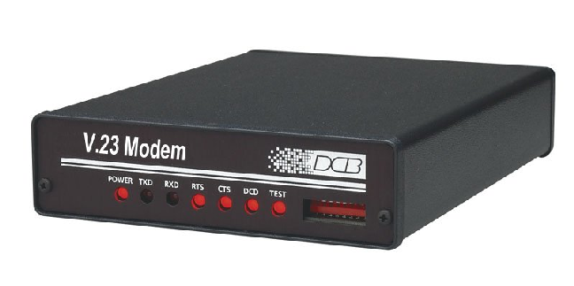 A POTS modem.