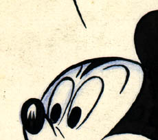 detail from original strip art