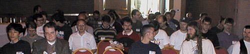 Audience at papers presentations