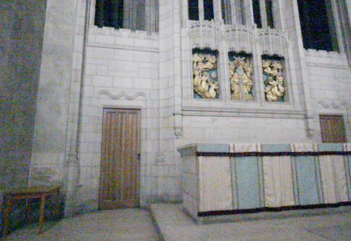 White-balanced and tone-mapped Dark3R Chapel reference target