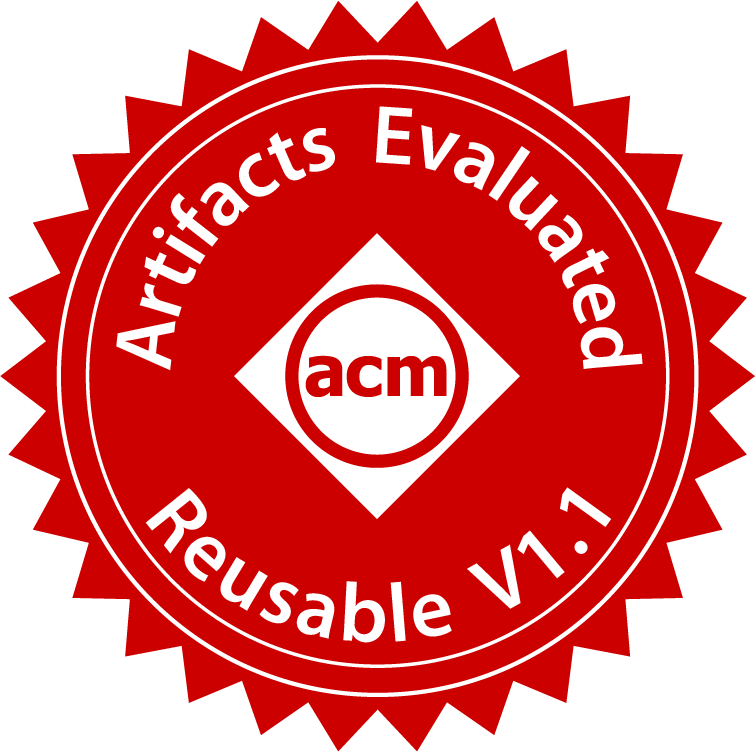Artifacts Evaluated – Reusable