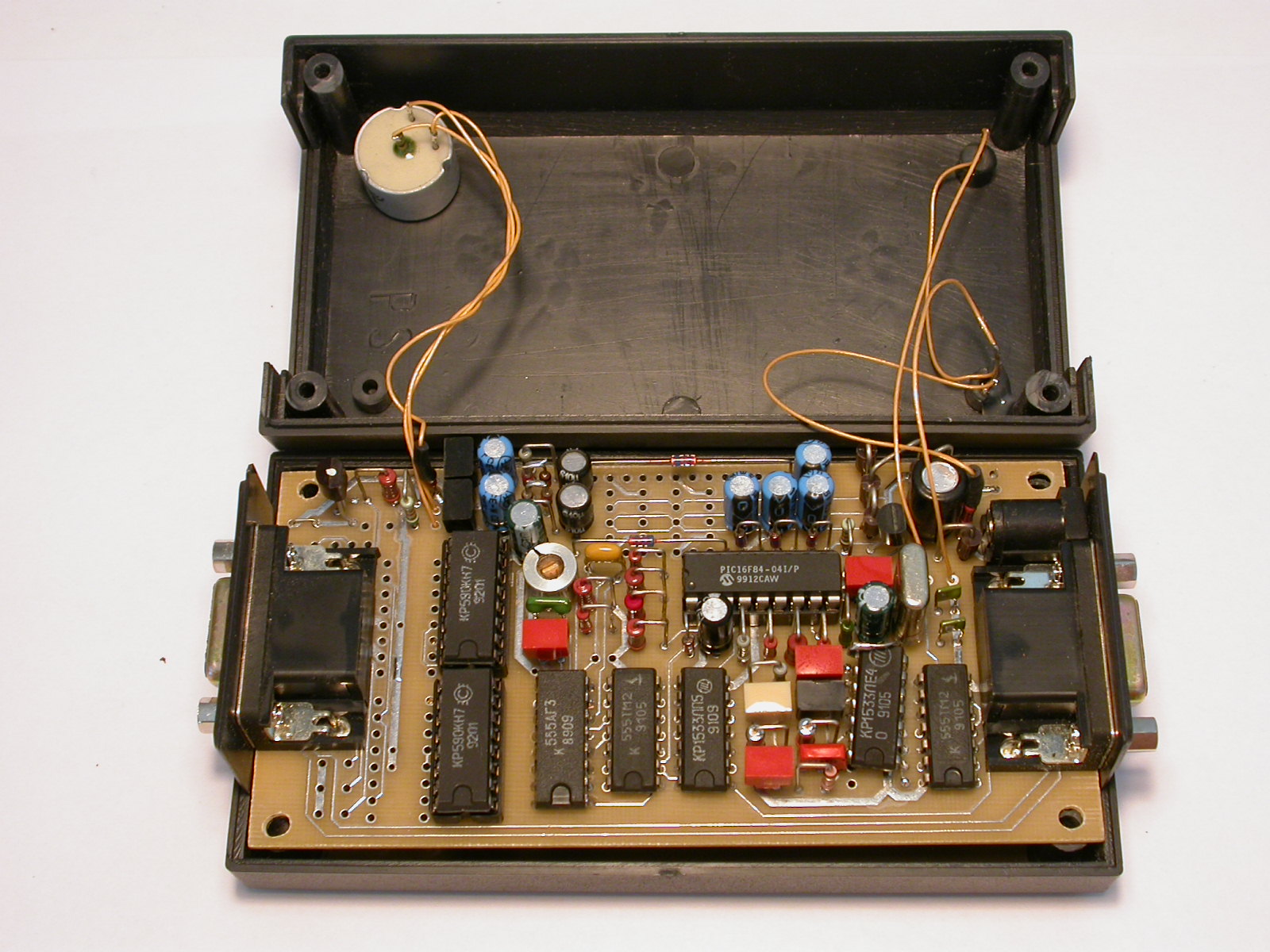 Inside the VGA stimulator